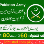 Join Pak Army as Soldier Jobs 2024 - Online Registration For Pak Army Jobs - Jobustad