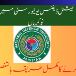 National Defence University Jobs 2024