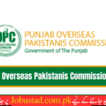 Punjab Overseas Pakistanis Commission Jobs 2024 - Apply Now - Government Jobs 2024