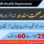 Health Department Karachi Jobs 2024 - Apply For Health Department Jobs - Today New Jobs 2024