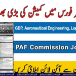 Pakistan Air Force Latest Commission Jobs 2024 - PAF Commission Jobs - Government Jobs 2024