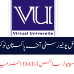 Virtual University Of Pakistan Jobs 2024