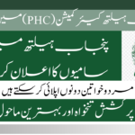 Punjab Healthcare Commission (PHC) Jobs2024
