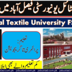 National Textile University Jobs 2024 - Online Apply NTU Jobs - Pakistan Jobs in 2024